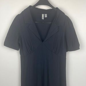 Midi Tea Dress with Collar